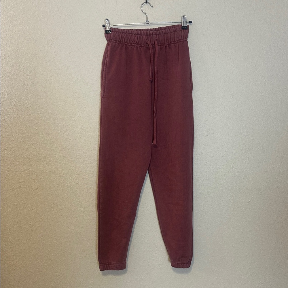 Hours Maroon Men's Sweatpants Size Small